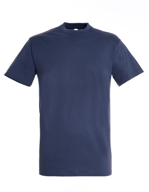 UNISEX T-SHIRT ΜΕ ΣΤΡΟΓΓΥΛΗ ΛΑΙΜΟΚΟΨΗ - REGENT