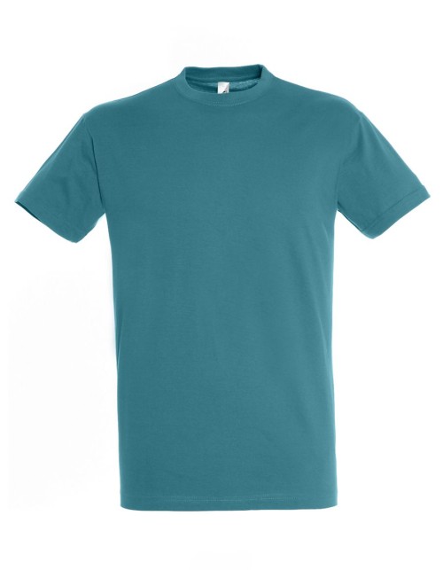 UNISEX T-SHIRT ΜΕ ΣΤΡΟΓΓΥΛΗ ΛΑΙΜΟΚΟΨΗ - REGENT