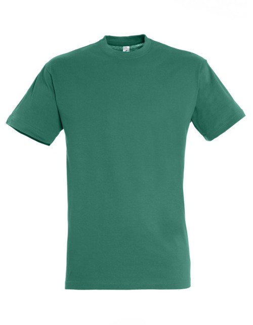 UNISEX T-SHIRT ΜΕ ΣΤΡΟΓΓΥΛΗ ΛΑΙΜΟΚΟΨΗ - REGENT