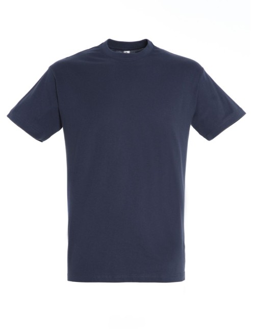 UNISEX T-SHIRT ΜΕ ΣΤΡΟΓΓΥΛΗ ΛΑΙΜΟΚΟΨΗ - REGENT