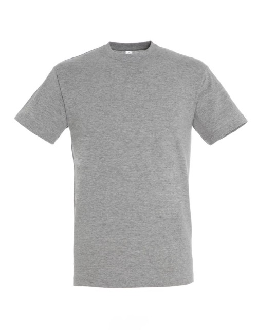 UNISEX T-SHIRT ΜΕ ΣΤΡΟΓΓΥΛΗ ΛΑΙΜΟΚΟΨΗ - REGENT