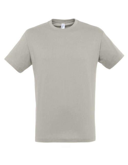 UNISEX T-SHIRT ΜΕ ΣΤΡΟΓΓΥΛΗ ΛΑΙΜΟΚΟΨΗ - REGENT