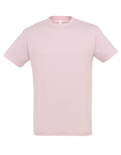 UNISEX T-SHIRT ΜΕ ΣΤΡΟΓΓΥΛΗ ΛΑΙΜΟΚΟΨΗ - REGENT