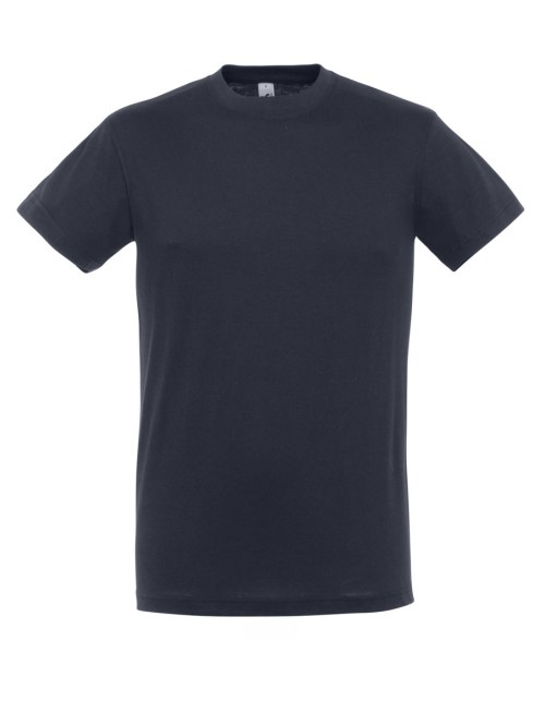 UNISEX T-SHIRT ΜΕ ΣΤΡΟΓΓΥΛΗ ΛΑΙΜΟΚΟΨΗ - REGENT