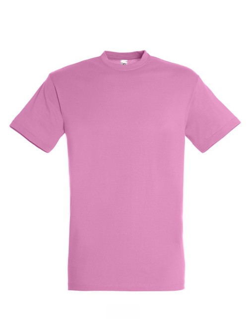 UNISEX T-SHIRT ΜΕ ΣΤΡΟΓΓΥΛΗ ΛΑΙΜΟΚΟΨΗ - REGENT