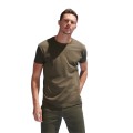 UNISEX T-SHIRT ΜΕ ΣΤΡΟΓΓΥΛΗ ΛΑΙΜΟΚΟΨΗ - REGENT