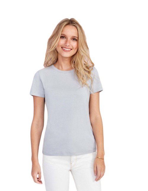 ΓΥΝΑΙΚΕΙΟ T-SHIRT ΜΕ ΣΤΡΟΓΓΥΛΗ ΛΑΙΜΟΚΟΨΗ - REGENT WOMEN