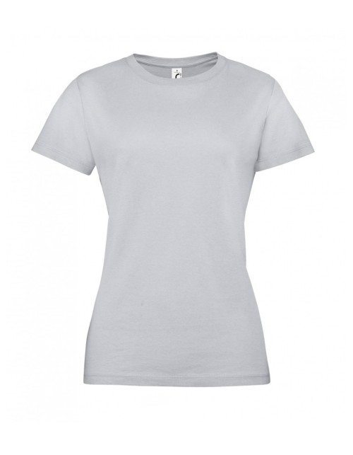 ΓΥΝΑΙΚΕΙΟ T-SHIRT ΜΕ ΣΤΡΟΓΓΥΛΗ ΛΑΙΜΟΚΟΨΗ - REGENT WOMEN