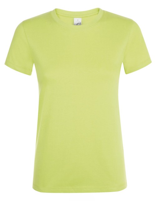 ΓΥΝΑΙΚΕΙΟ T-SHIRT ΜΕ ΣΤΡΟΓΓΥΛΗ ΛΑΙΜΟΚΟΨΗ - REGENT WOMEN