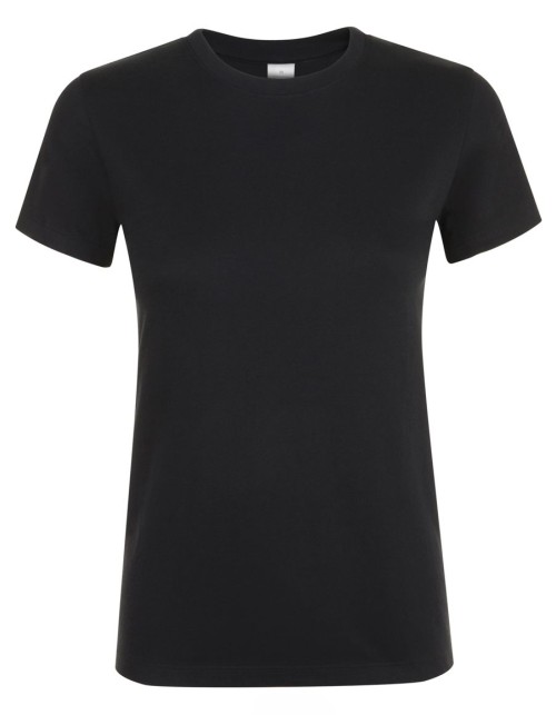 ΓΥΝΑΙΚΕΙΟ T-SHIRT ΜΕ ΣΤΡΟΓΓΥΛΗ ΛΑΙΜΟΚΟΨΗ - REGENT WOMEN