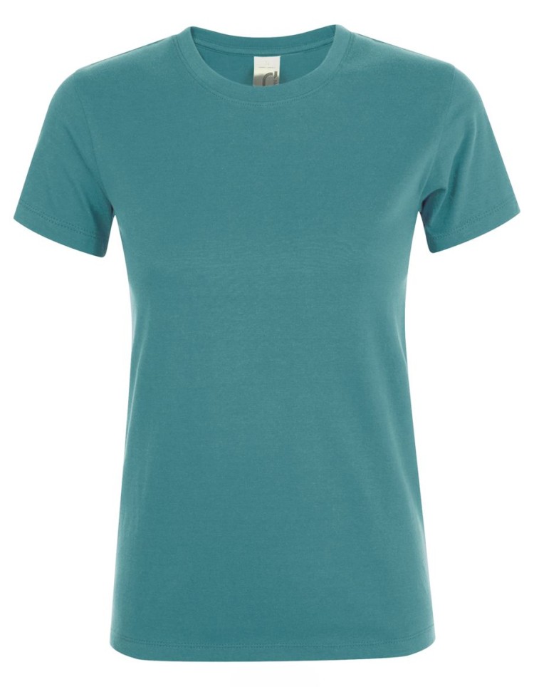 ΓΥΝΑΙΚΕΙΟ T-SHIRT ΜΕ ΣΤΡΟΓΓΥΛΗ ΛΑΙΜΟΚΟΨΗ - REGENT WOMEN ΓΥΝΑΙΚΕΙΟ T-SHIRT ΜΕ ΣΤΡΟΓΓΥΛΗ ΛΑΙΜΟΚΟΨΗ - REGENT WOMEN