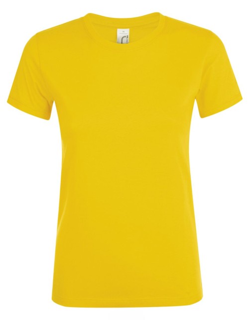 ΓΥΝΑΙΚΕΙΟ T-SHIRT ΜΕ ΣΤΡΟΓΓΥΛΗ ΛΑΙΜΟΚΟΨΗ - REGENT WOMEN