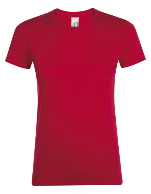 ΓΥΝΑΙΚΕΙΟ T-SHIRT ΜΕ ΣΤΡΟΓΓΥΛΗ ΛΑΙΜΟΚΟΨΗ - REGENT WOMEN
