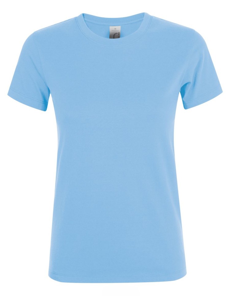 ΓΥΝΑΙΚΕΙΟ T-SHIRT ΜΕ ΣΤΡΟΓΓΥΛΗ ΛΑΙΜΟΚΟΨΗ - REGENT WOMEN ΓΥΝΑΙΚΕΙΟ T-SHIRT ΜΕ ΣΤΡΟΓΓΥΛΗ ΛΑΙΜΟΚΟΨΗ - REGENT WOMEN