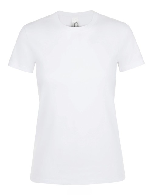 ΓΥΝΑΙΚΕΙΟ T-SHIRT ΜΕ ΣΤΡΟΓΓΥΛΗ ΛΑΙΜΟΚΟΨΗ - REGENT WOMEN