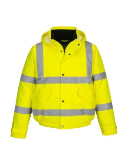 Αδιάβροχο Ανακλαστικό Μπουφάν Bomber PORTWEST - S463 Κίτρινο