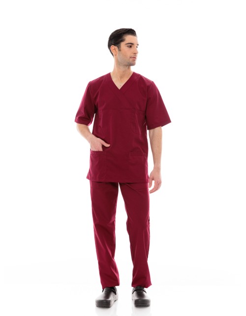 Ideal Press Νοσηλευτικό Σετ Scrub Παντελόνι & Μπλούζα Unisex - Plus Size