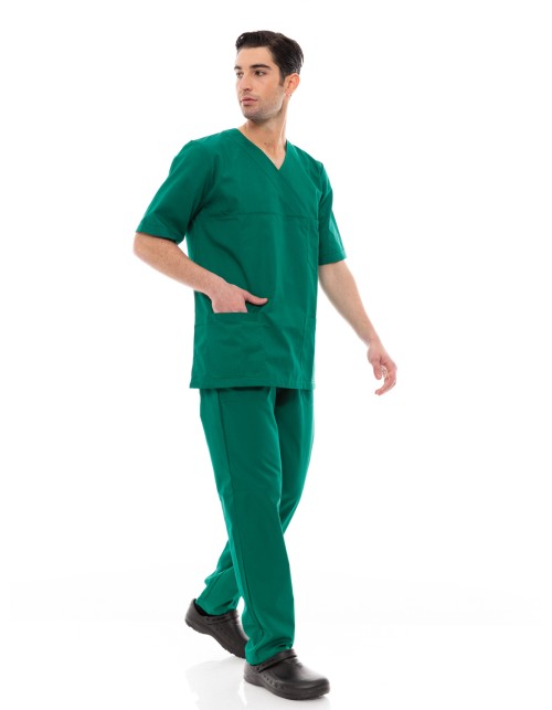 Ideal Press Νοσηλευτικό Σετ Scrub Παντελόνι & Μπλούζα Unisex - Plus Size