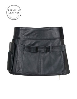 ΜΑΥΡΗ PREMIUM LEATHER ΠΟΔΙΑ ΚΟΜΜΩΤΙΚΗΣ