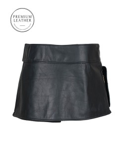 ΜΑΥΡΗ PREMIUM LEATHER ΠΟΔΙΑ ΚΟΜΜΩΤΙΚΗΣ