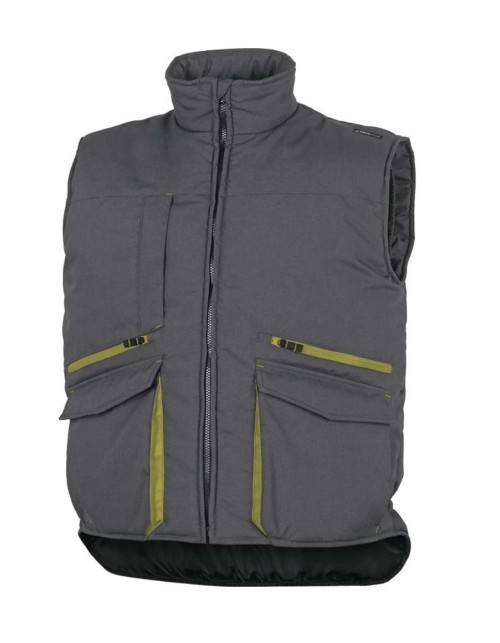 Γιλέκο Εργασίας Delta Plus - SIERRA2 ΓΚΡΙ ΠΡΑΣΙΝΟ