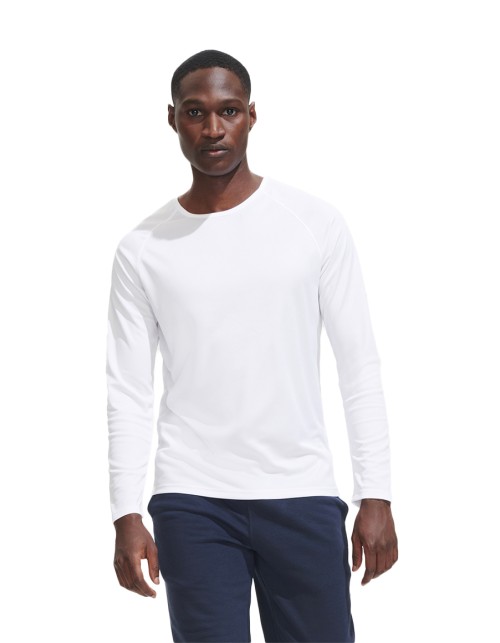 SOL'S ΑΝΔΡΙΚΟ ΜΑΚΡΥΜΑΝΙΚΟ ΑΘΛΗΤΙΚΟ T-SHIRT - SPORTY LSL MEN