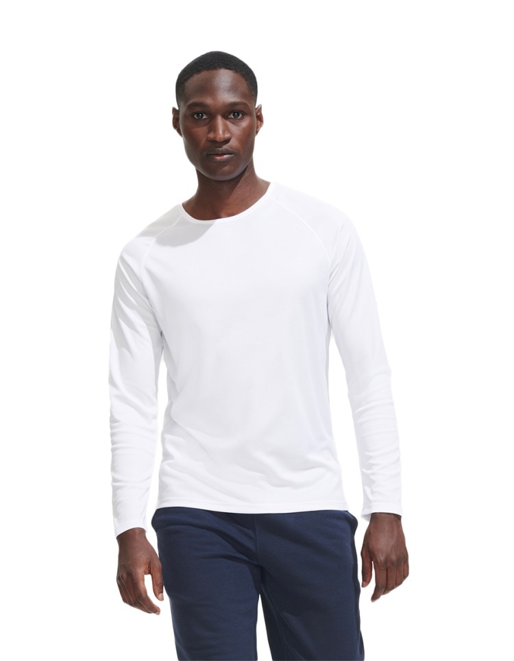 SOL'S ΑΝΔΡΙΚΟ ΜΑΚΡΥΜΑΝΙΚΟ ΑΘΛΗΤΙΚΟ T-SHIRT - SPORTY LSL MEN
