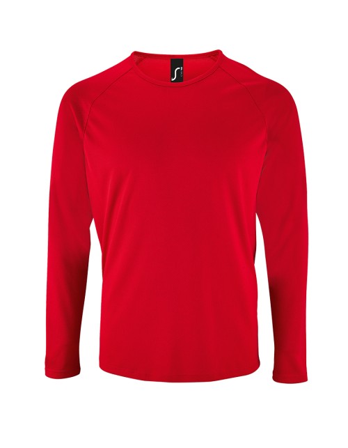 SOL'S ΑΝΔΡΙΚΟ ΜΑΚΡΥΜΑΝΙΚΟ ΑΘΛΗΤΙΚΟ T-SHIRT - SPORTY LSL MEN