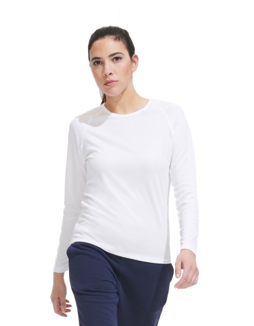 SOL'S ΓΥΝΑΙΚΕΙΟ ΜΑΚΡΥΜΑΝΙΚΟ ΑΘΛΗΤΙΚΟ T-SHIRT - SPORTY LSL WOMEN