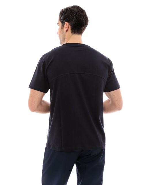 Μπλουζάκι Μαγείρων/Σεφ Unisex Σκούρο Μπλε Ideal Press - T-Chef