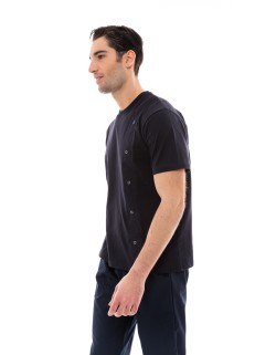 Μπλουζάκι Μαγείρων/Σεφ Unisex Σκούρο Μπλε Ideal Press - T-Chef