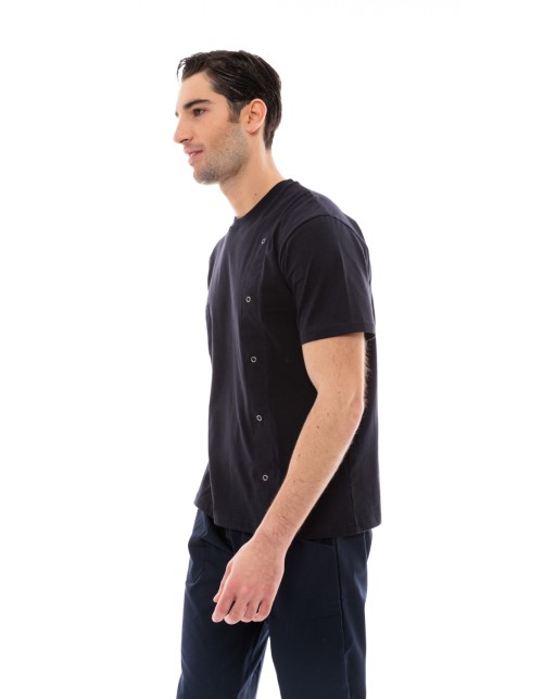 Μπλουζάκι Μαγείρων/Σεφ Unisex Σκούρο Μπλε Ideal Press - T-Chef