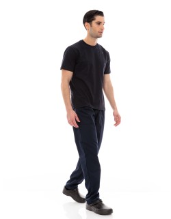 Μπλουζάκι Μαγείρων/Σεφ Unisex Σκούρο Μπλε Ideal Press - T-Chef