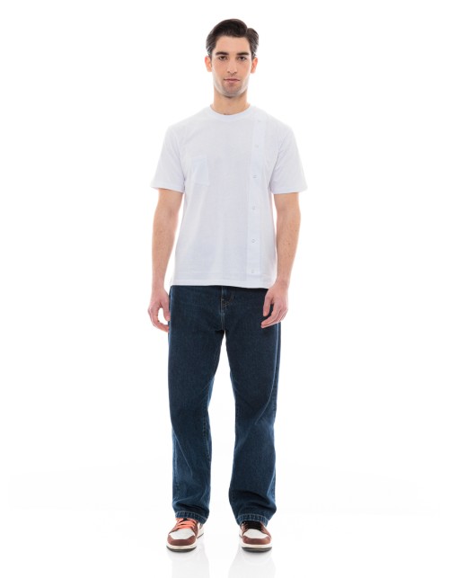 Μπλουζάκι Μαγείρων/Σεφ Unisex Λευκό Ideal Press - T-Chef