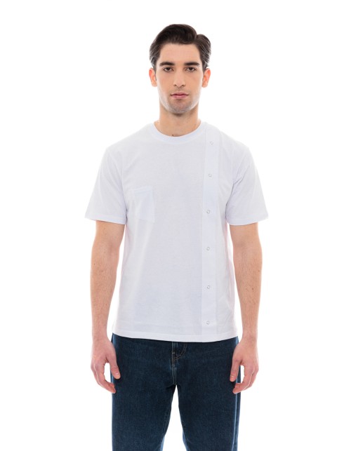 Μπλουζάκι Μαγείρων/Σεφ Unisex Λευκό Ideal Press - T-Chef