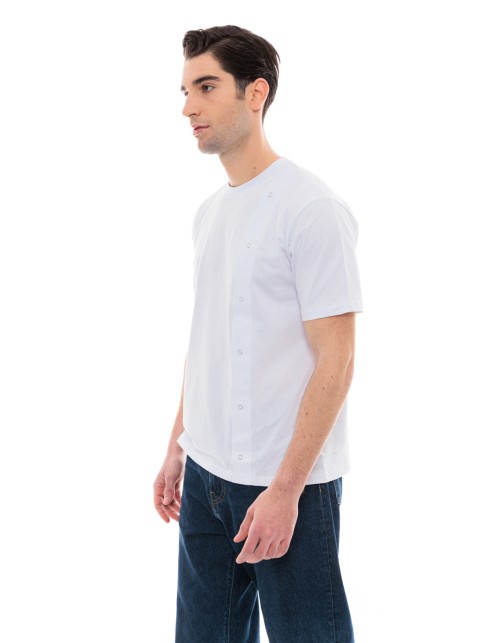 Μπλουζάκι Μαγείρων/Σεφ Unisex Λευκό Ideal Press - T-Chef