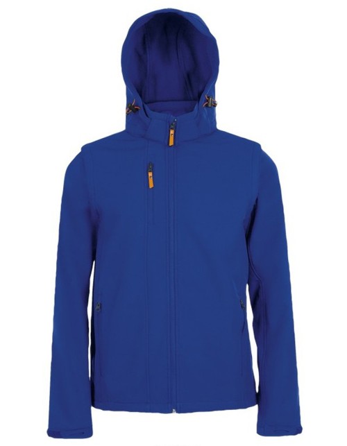 ΜΠΟΥΦΑΝ SOFTSHELL ΜΕ ΑΠΟΣΠΩΜΕΝΗ ΚΟΥΚΟΥΛΑ ΚΑΙ ΜΑΝΙΚΙΑ SOL'S  - TRANSFORMER