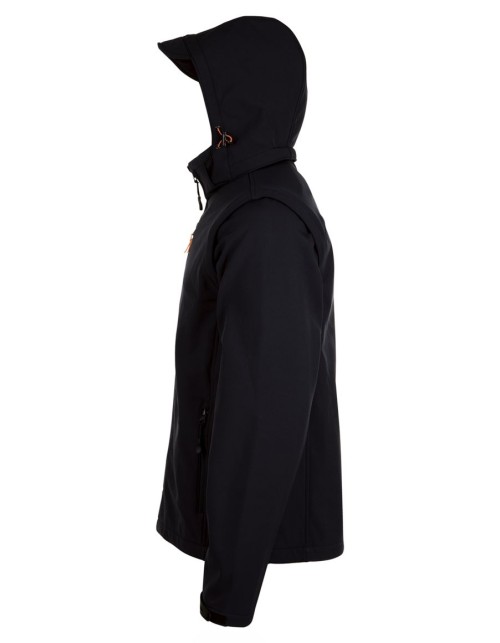 ΜΠΟΥΦΑΝ SOFTSHELL ΜΕ ΑΠΟΣΠΩΜΕΝΗ ΚΟΥΚΟΥΛΑ ΚΑΙ ΜΑΝΙΚΙΑ SOL'S  - TRANSFORMER