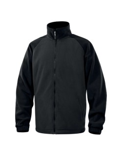 Ζακέτα Εργασίας Fleece Delta Plus - VERNON2 Γκρι/Μαύρο