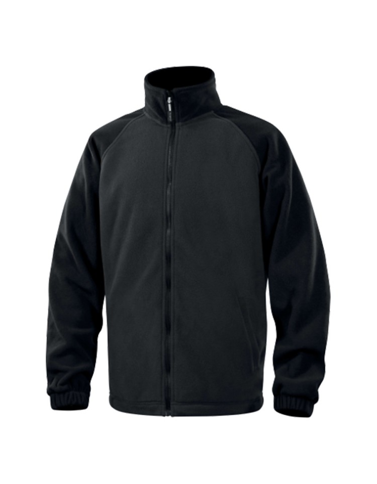 Ζακέτα Εργασίας Fleece Delta Plus - VERNON2 Γκρι/Μαύρο