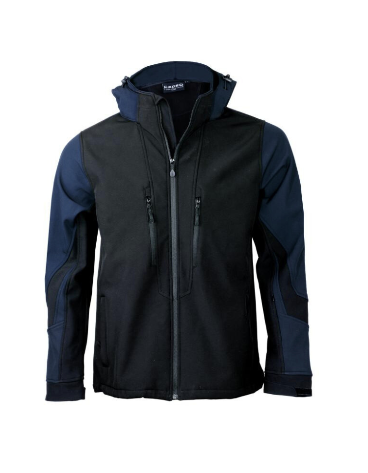 Μπουφάν softshell sport 3 layers με κουκούλα Fageo - 00011