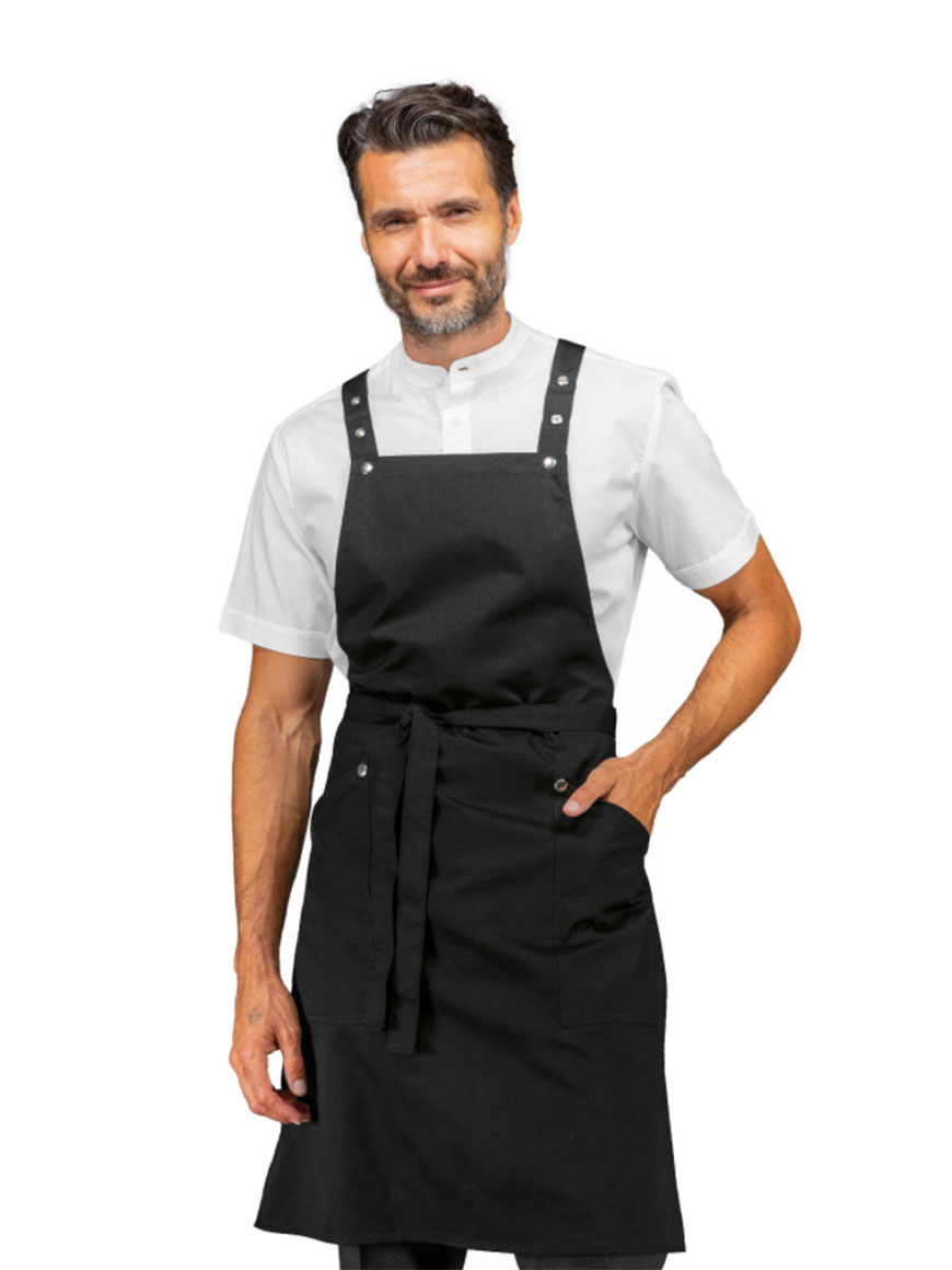 Στηθούρι Μαύρη Ποδιά Barista Isacco - 088701
