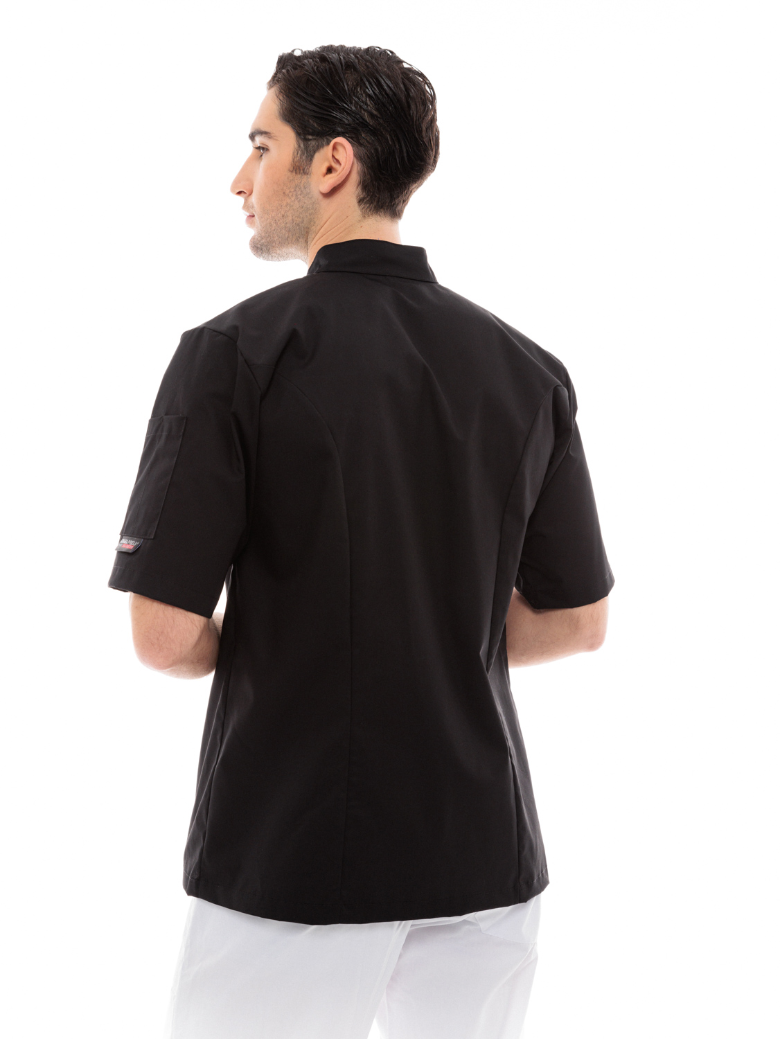 Σακάκι Σεφ/Μαγείρων IdealPress Μαύρο Unisex – Sauté (Plus Size)