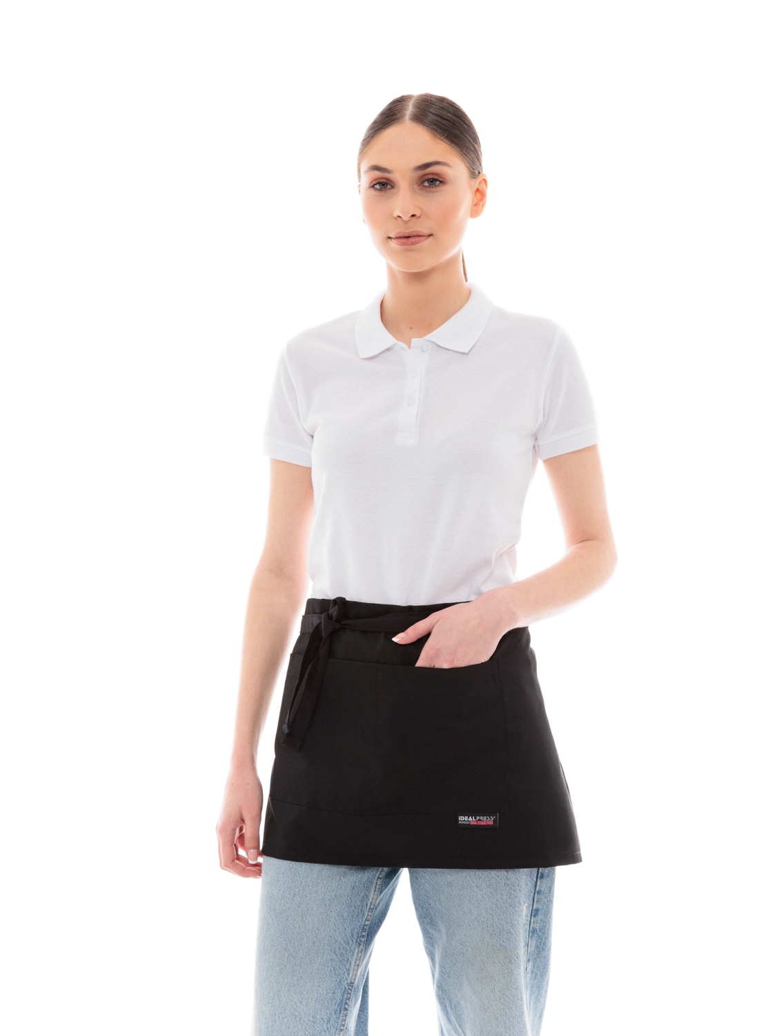 Κοντή Ποδιά Service/Barista - 506 Μαύρη