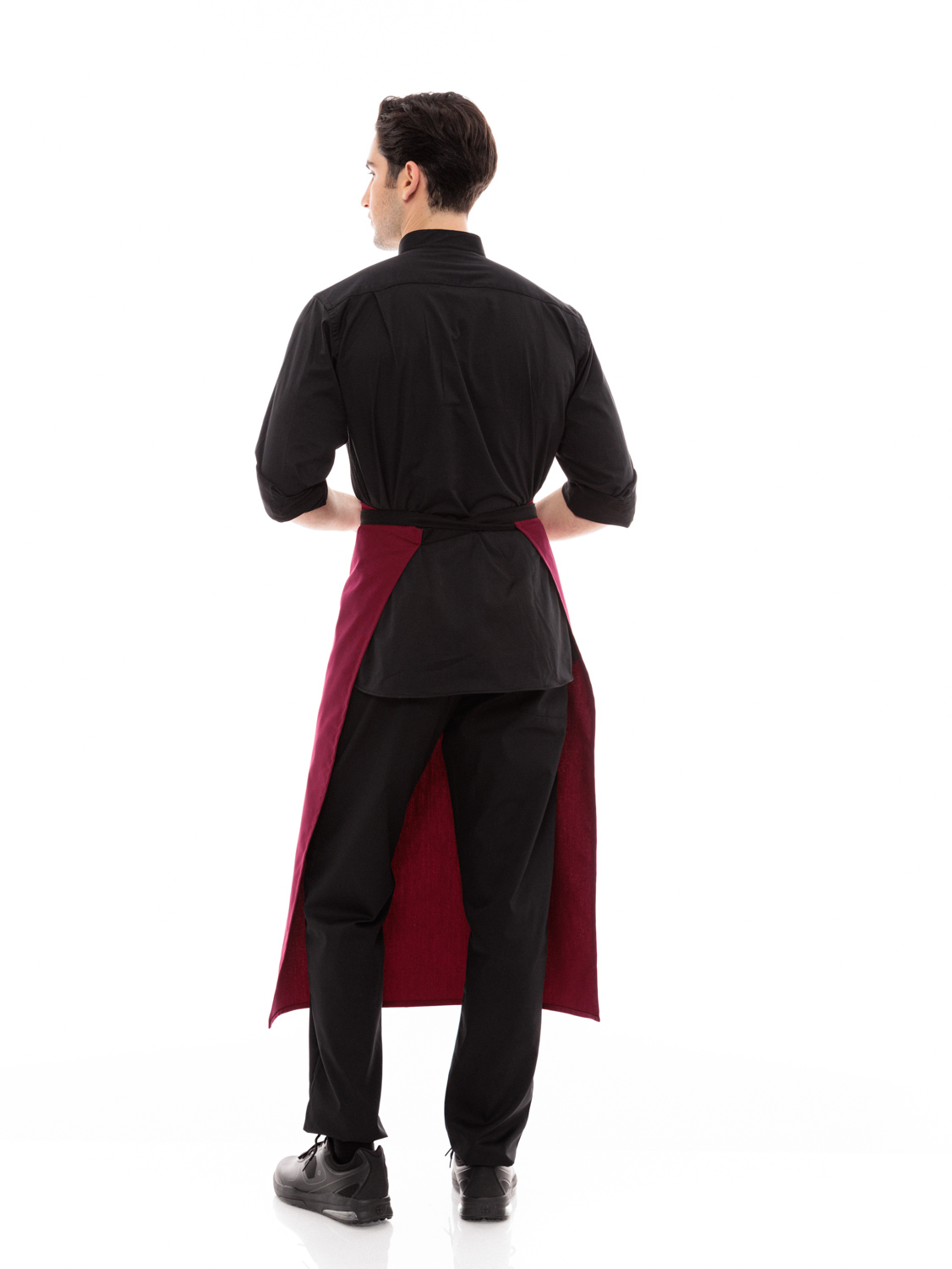 Μπορντό Ποδιά Μέσης Μακριά Service Κλασική - 512Α burgundy