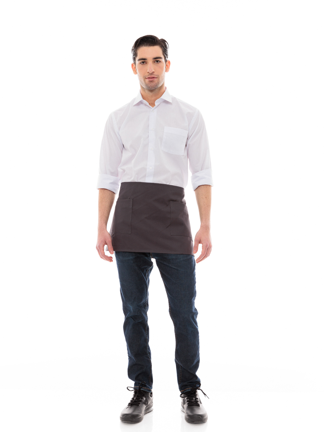 Ideal Press Ποδιά Μέσης Barista/Service - 522 Γκρι