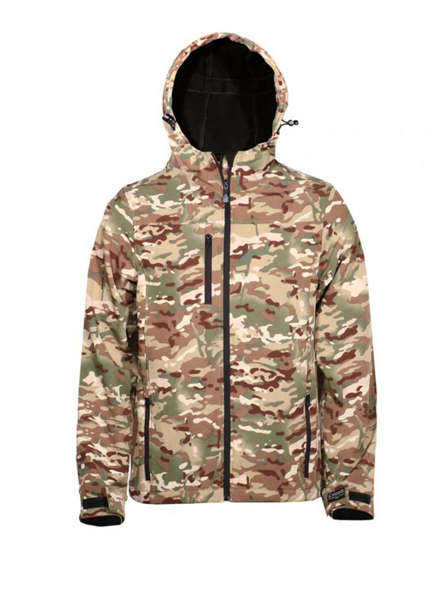 Μπουφάν Softshell Με Κουκούλα Fageo - 523CAM