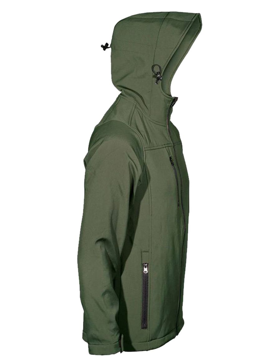 ΖΑΚΕΤΑ SOFTSHELL ΜΕ ΚΟΥΚΟΥΛΑ FAGEO ΧΑΚΙ - FAG523