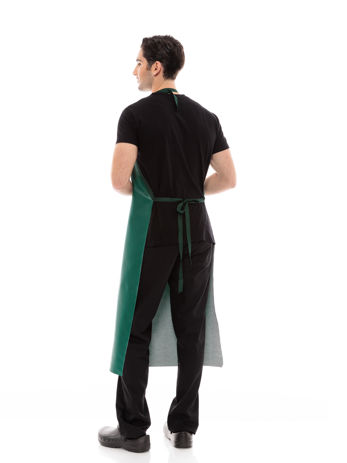 Πράσινη Ποδιά Λάντζας Δερματίνης PVC - 560green