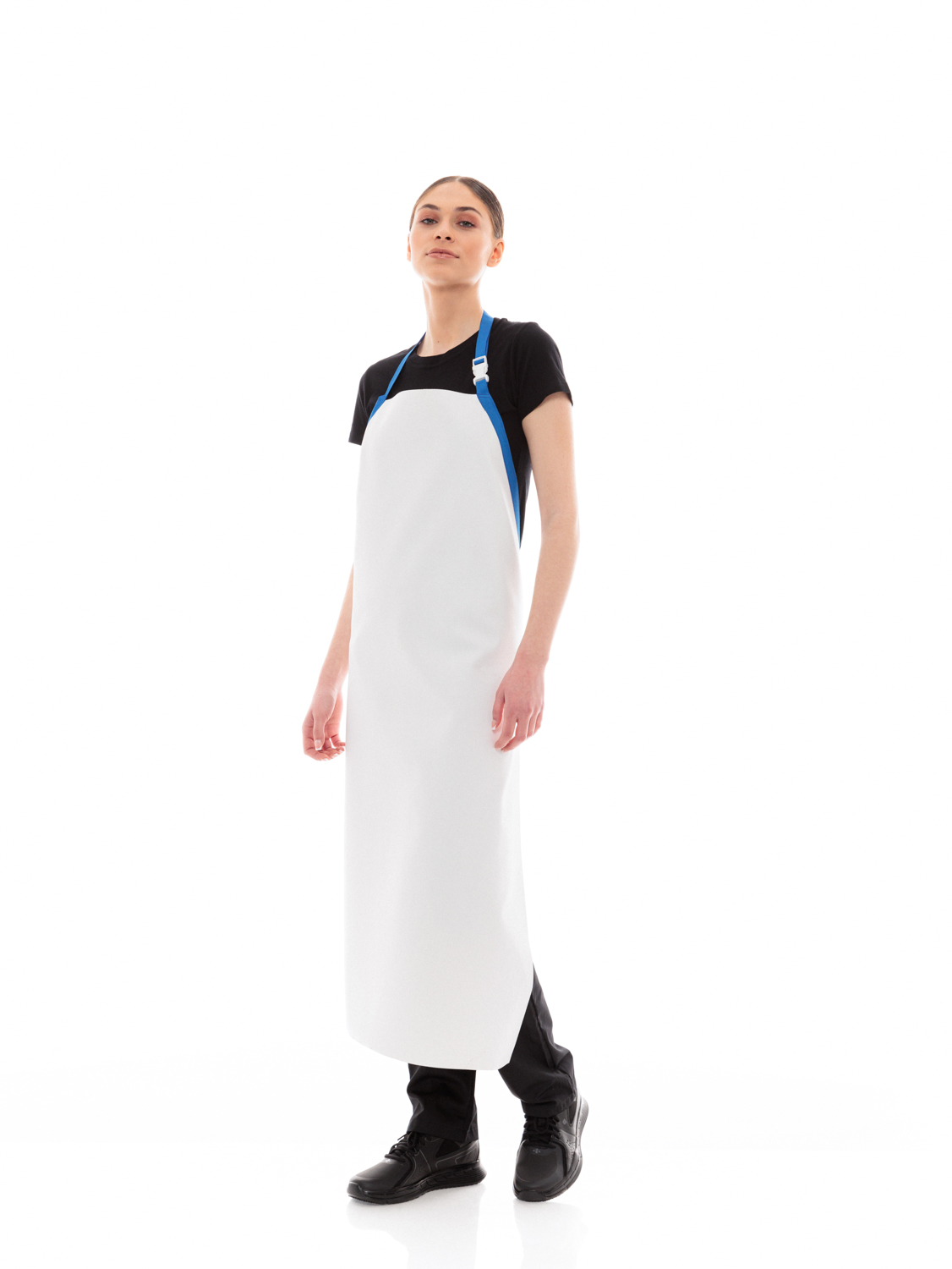 Λευκή Ποδιά Λάντζας Δερματίνης PVC - 560white